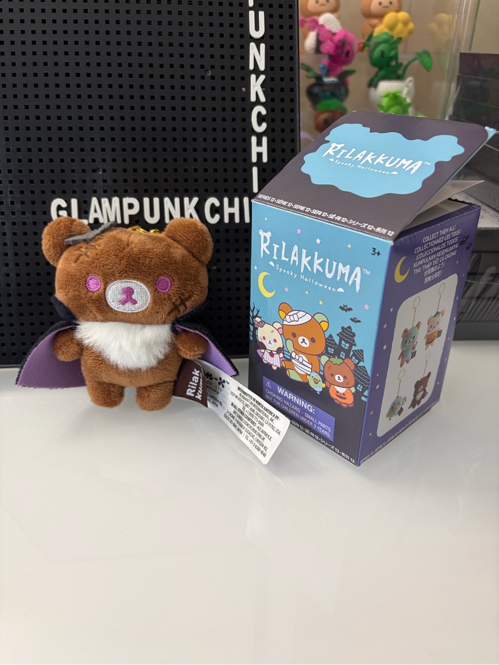 Rilakkuma Spooky Halloween Series 12 Blind Box Plush Keychain - Chairoikoguma